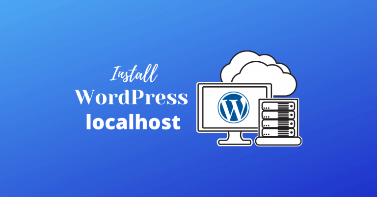 Install WordPress on localhost