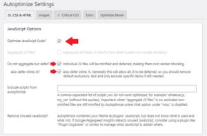 Enable Optimize JavaScript Code option to enable JS Minify feature