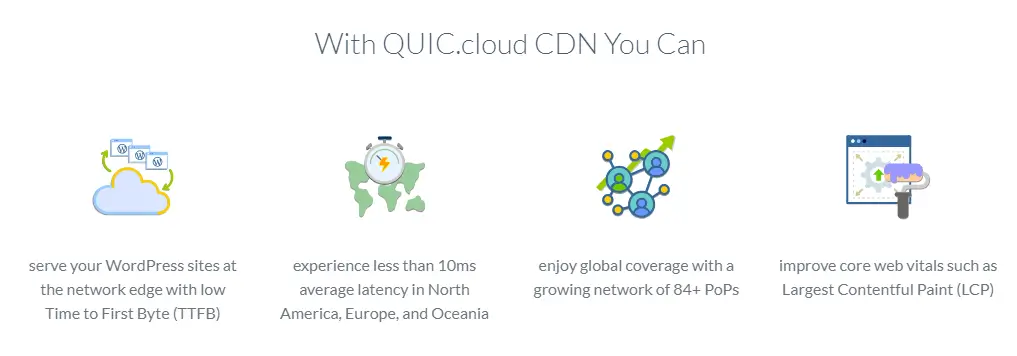 Key Features of Quic.cloud CDN